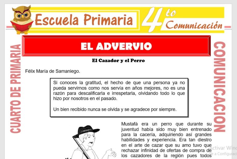 El Adverbio para Cuarto de Primaria – Escuela Primaria
