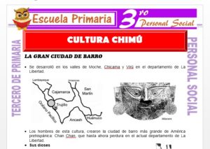 Ficha de La Cultura Chimú para Tercero de Primaria