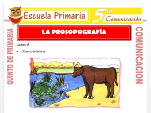Modelo de la Ficha de La Prosopografía para Quinto de Primaria