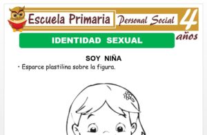 Modelo de la Ficha de Fichas de identidad sexual para Niños de 4 Años