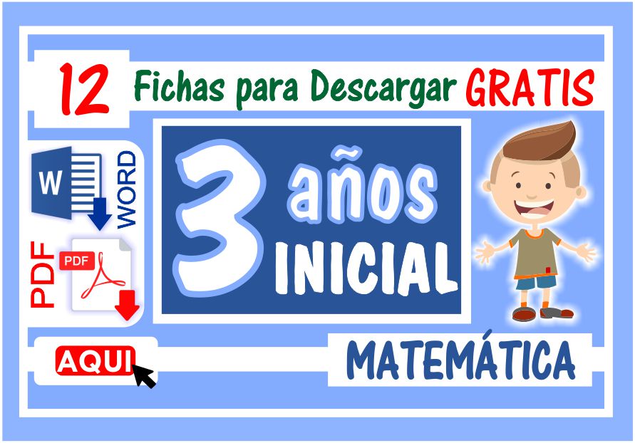 Matemática para Niños de Tres Años