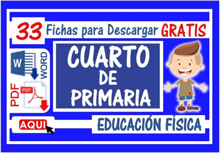 EDUCACIÓN FÍSICA para Cuarto de Primaria – Escuela Primaria
